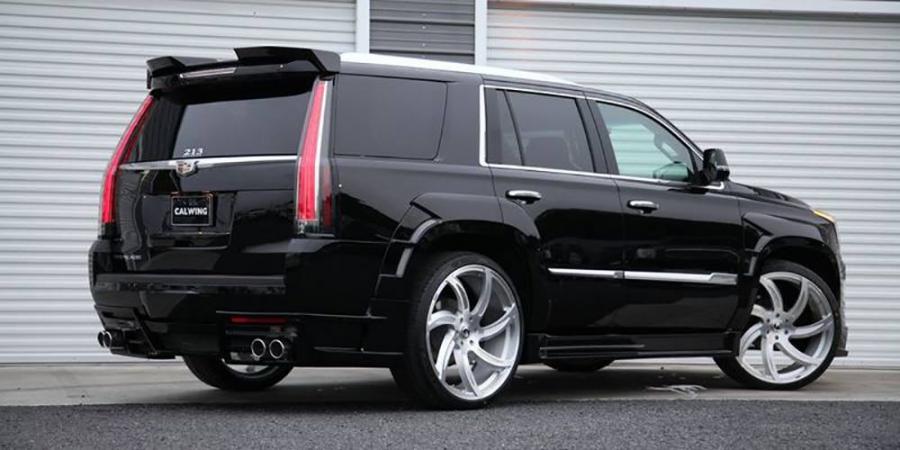  Cadillac Escalade by Calwing on Forgiato Wheels 2016 года  (фото 2 из 12)